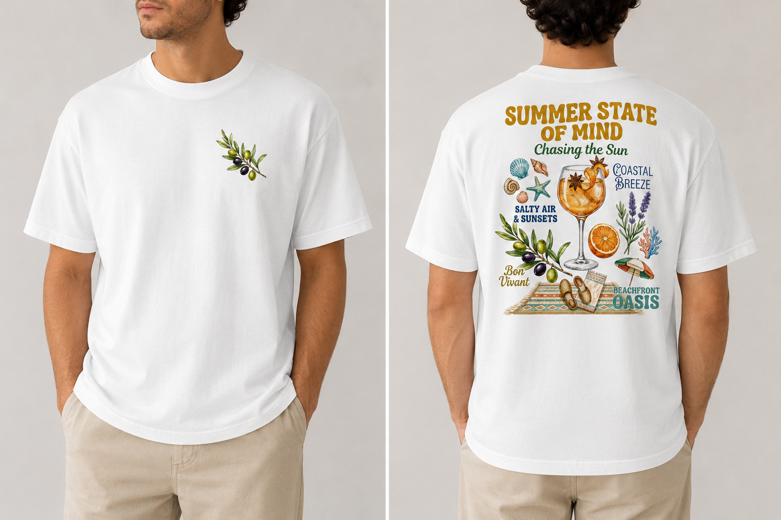 Chasing The Sun - Unisex classic tee shirt 100% Cotton