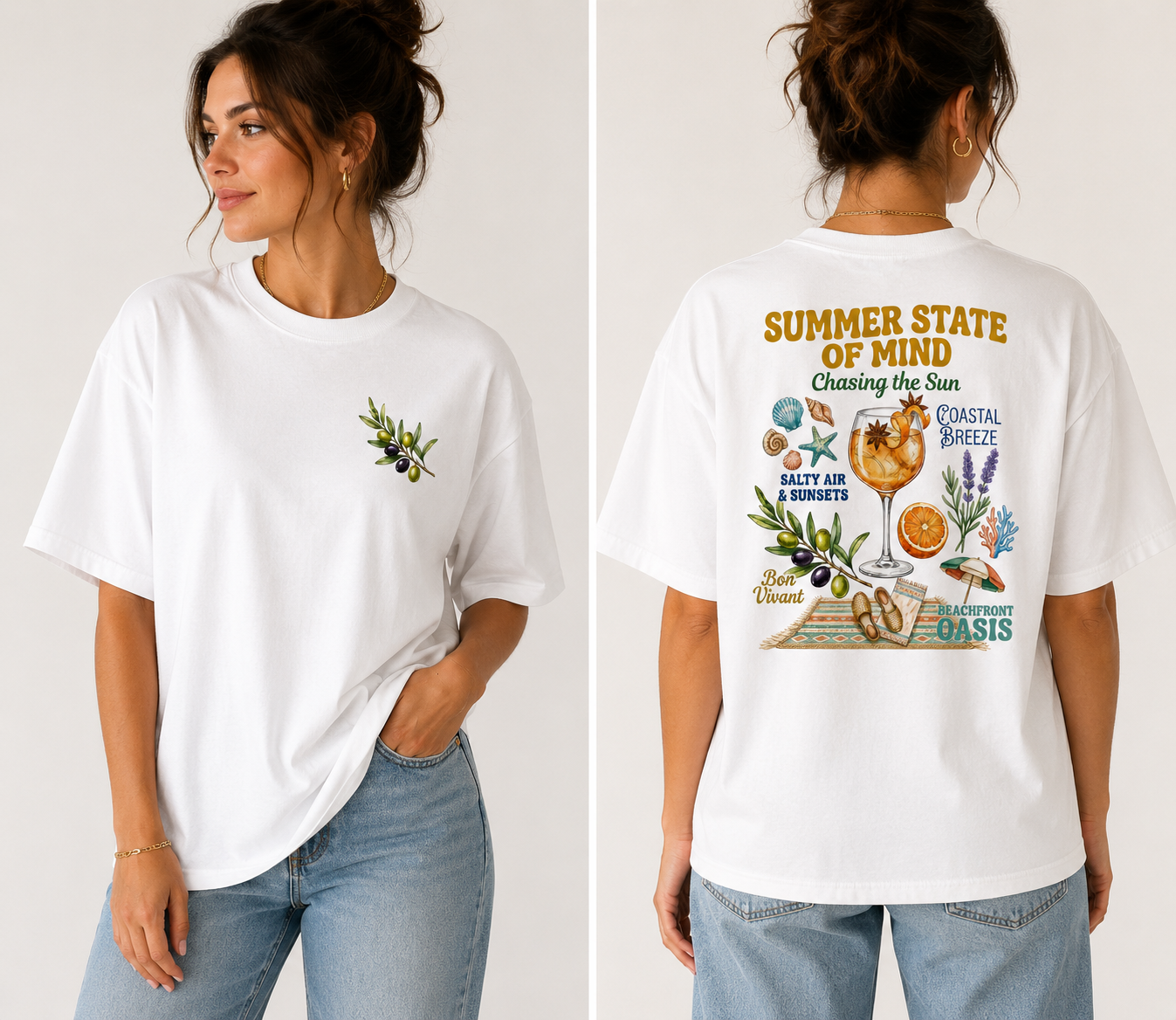 Chasing The Sun - Unisex classic tee shirt 100% Cotton
